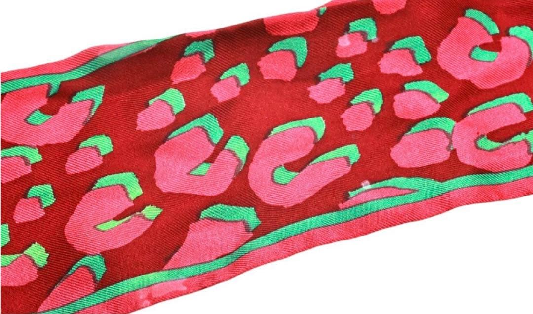 Louis Vuitton Leopard Print Silk Scarf — view 6