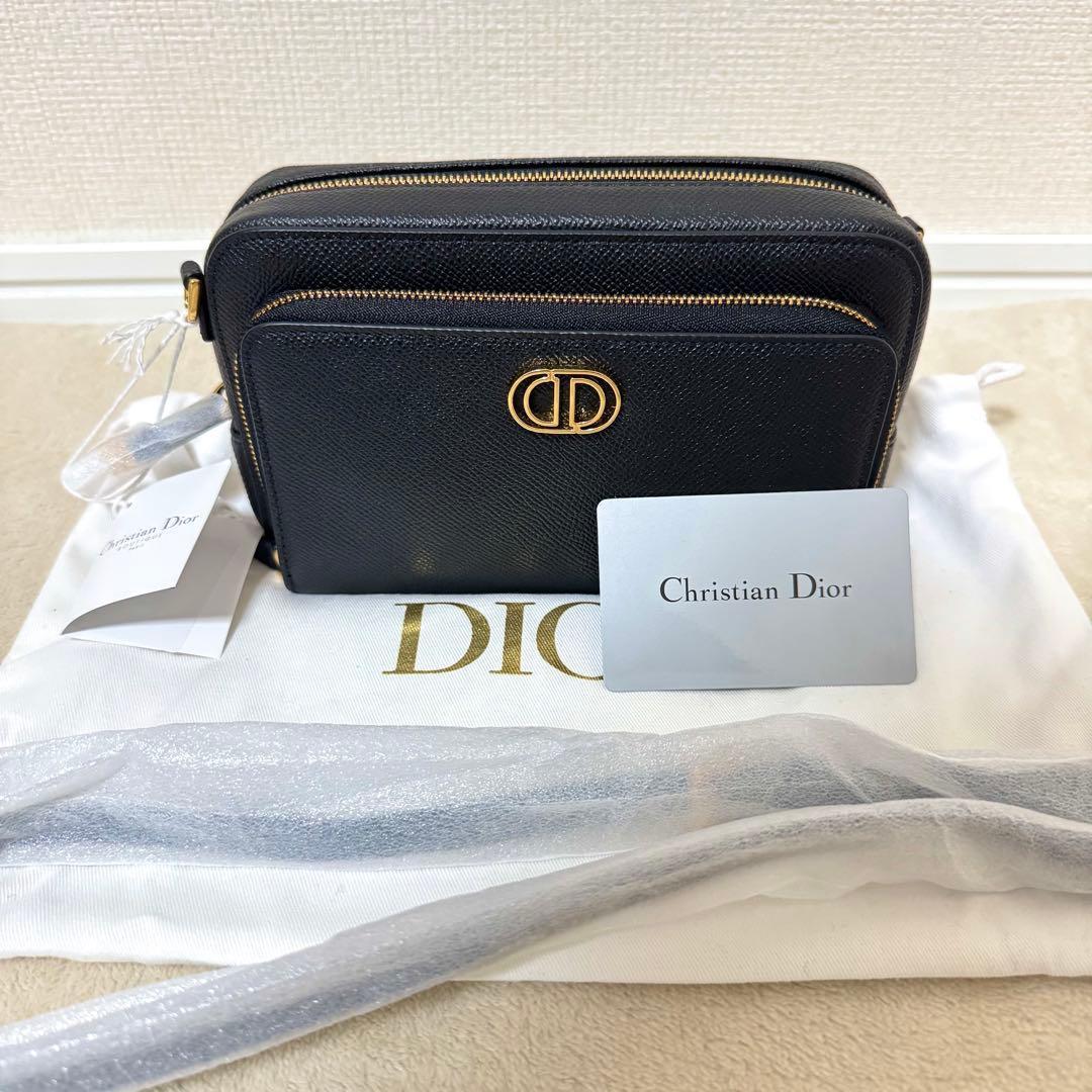 Dior Tagged Caro Camera Bag Shoulder Leather