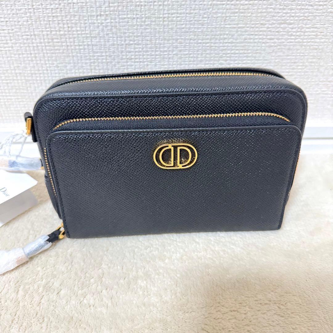 Dior Tagged Caro Camera Bag Shoulder Leather — view 2