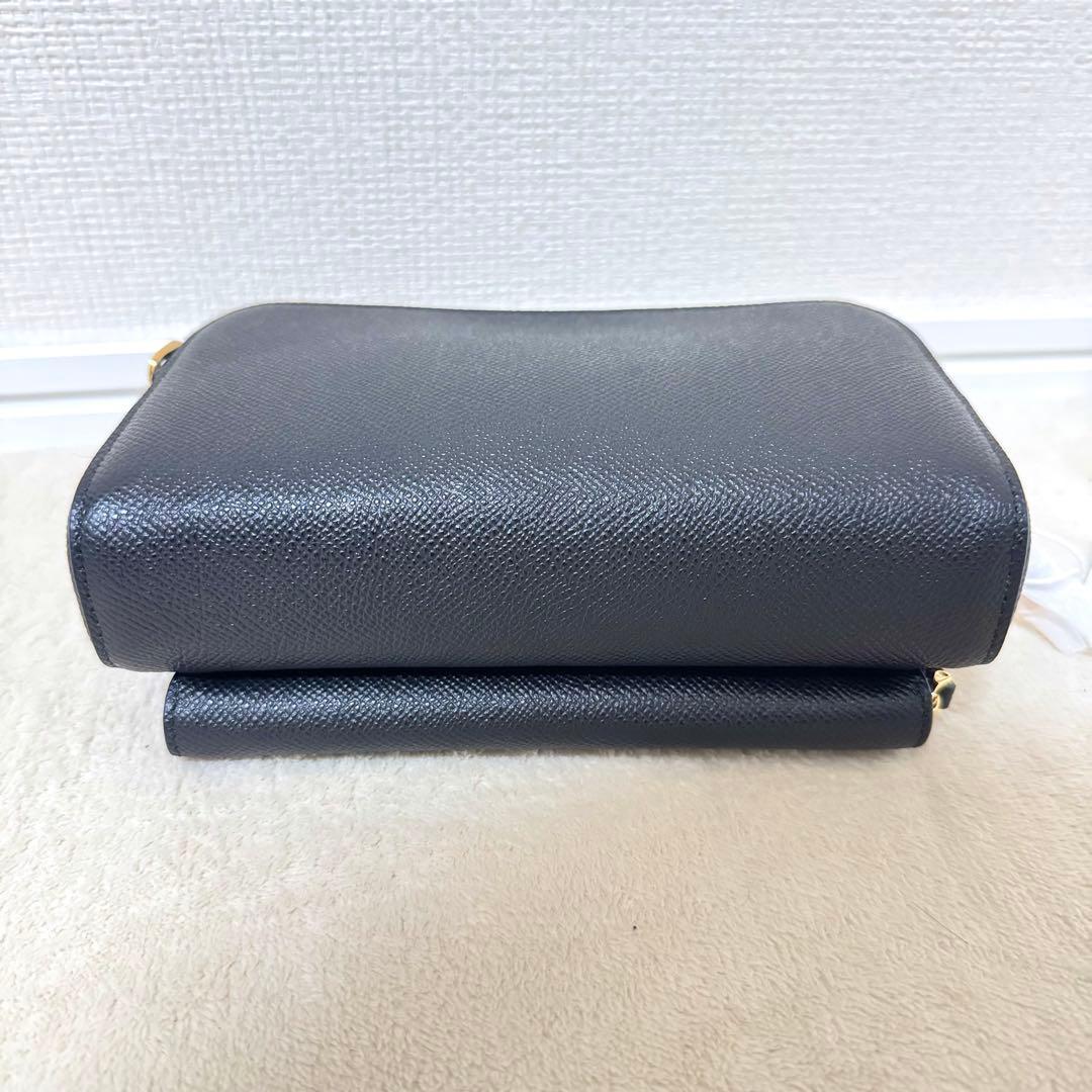 Dior Tagged Caro Camera Bag Shoulder Leather — view 6