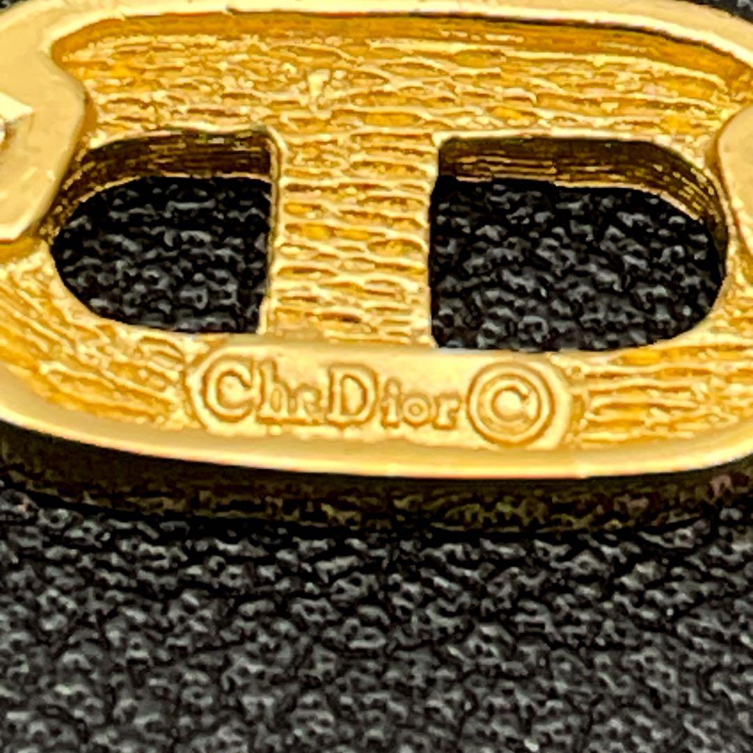 Dior CD Logo Necklace Line Stone Gold CD — view 9