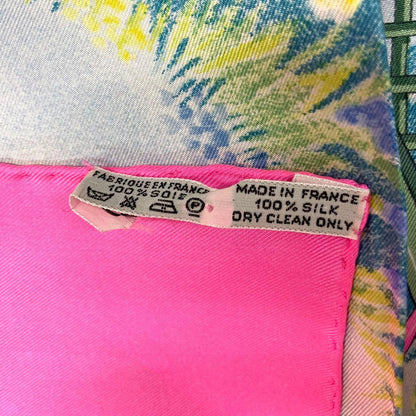 Hermes Carre 90 Monet's Garden Scarf L_080