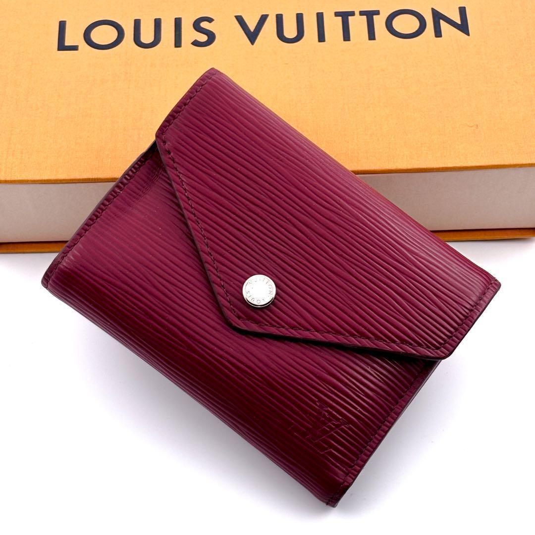 Louis Vuitton Wallet Epi Victorine Trifold