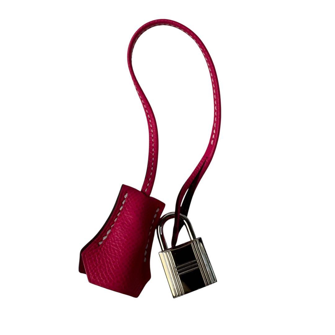Hermes Cadena Rose Tyrian No 32 2 Keys Clochette — view 4