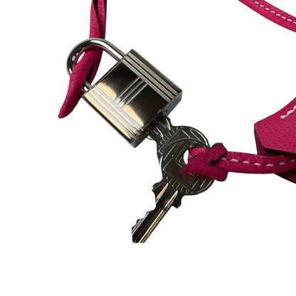 Hermes Cadena Rose Tyrian No 32 2 Keys Clochette — view 5