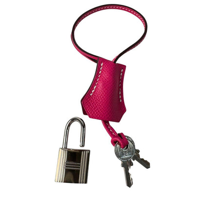 Hermes Cadena Rose Tyrian No 32 2 Keys Clochette — view 9