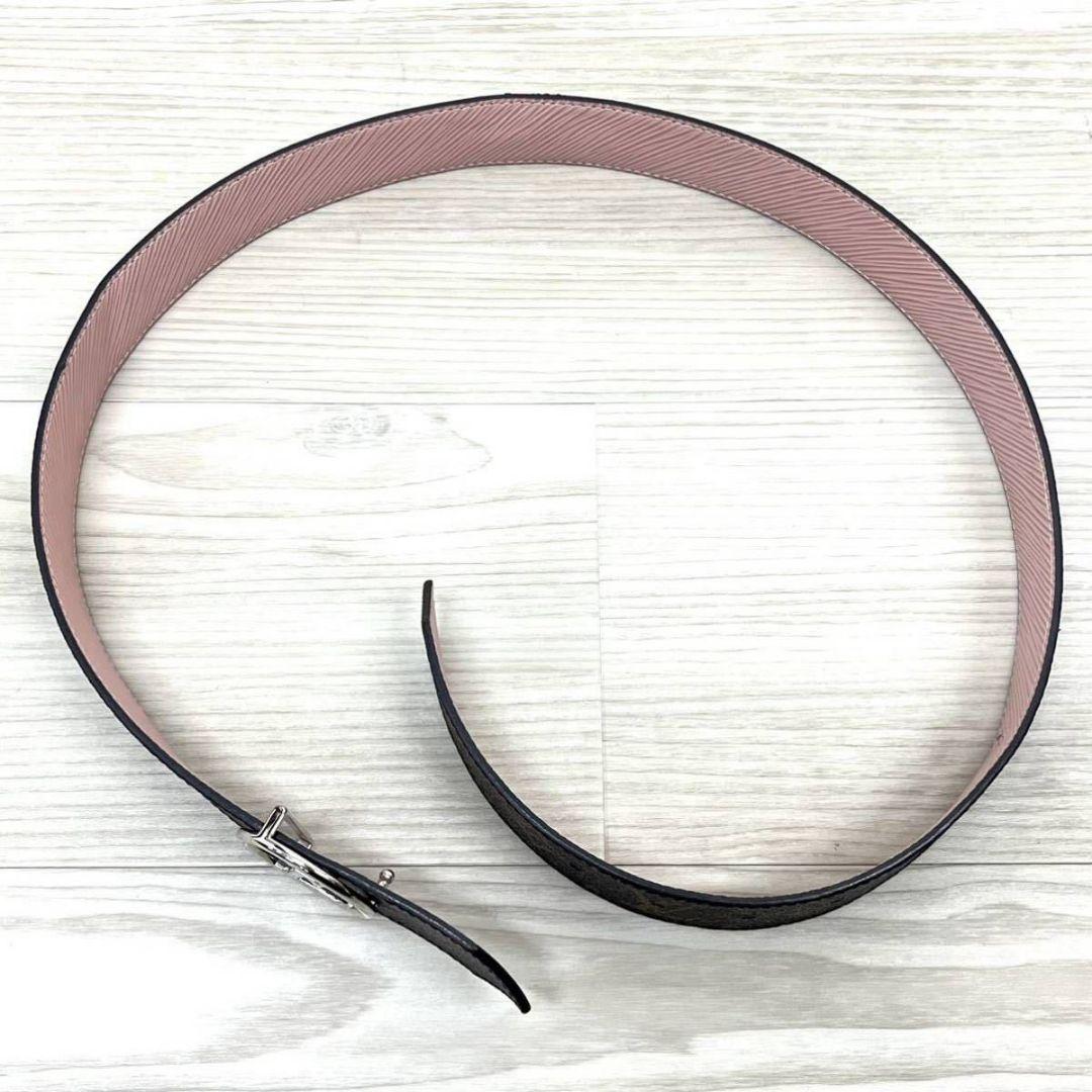 Fine Louis Vuitton LV Circle Monogram Epi Reversible Belt