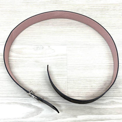 Fine Louis Vuitton LV Circle Monogram Epi Reversible Belt