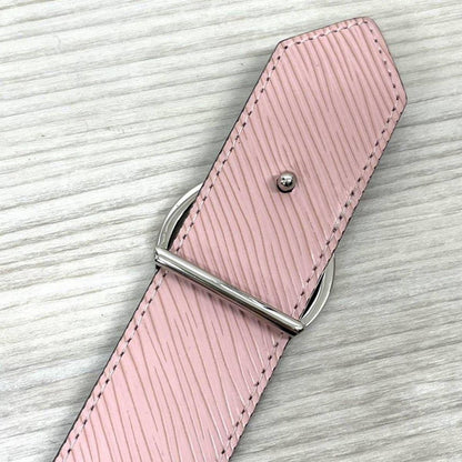 Fine Louis Vuitton LV Circle Monogram Epi Reversible Belt