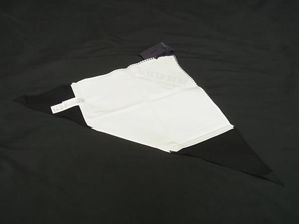 Prada P792a Miyashita Park Opening Commemorative 100% Cotton Dotted Scarf