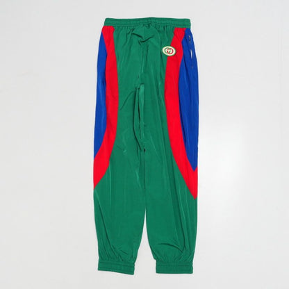 Gucci Pants Size S GG Logo Patch Nylon Pants Made In Italy 20240617 Ra0109