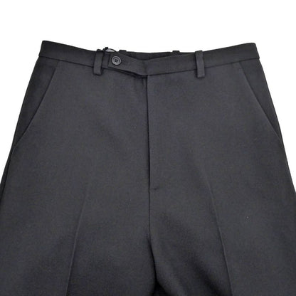 Gucci High Waist Wide Leg Pants 38 Size Black 721458 Wool Women's