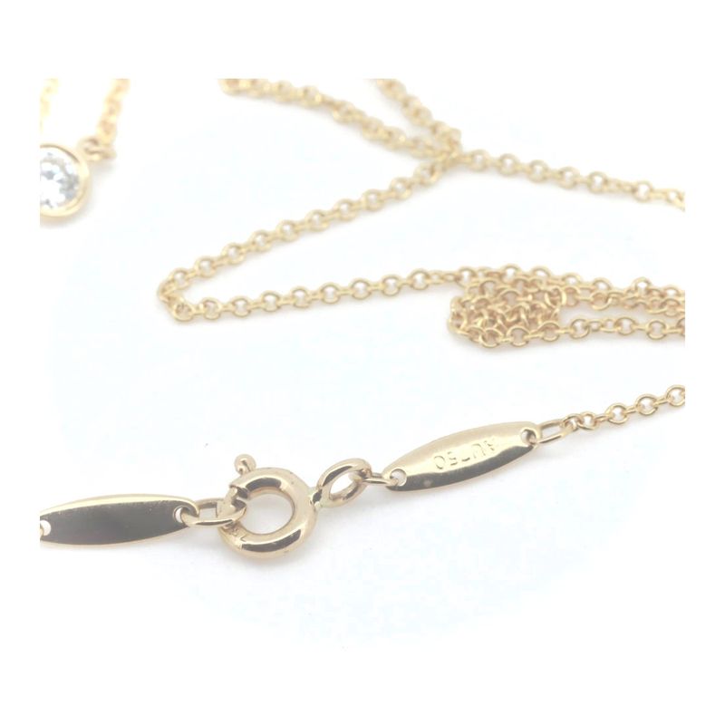 Tiffany & Co Diamond By The Yard Necklace 4.3mm (0.17in) 18K Yellow Gold (18k