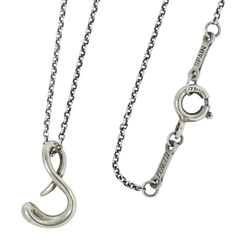 Authentic Tiffany & Co Tiffany & Co Letter Initials S 925 Necklace Pendant