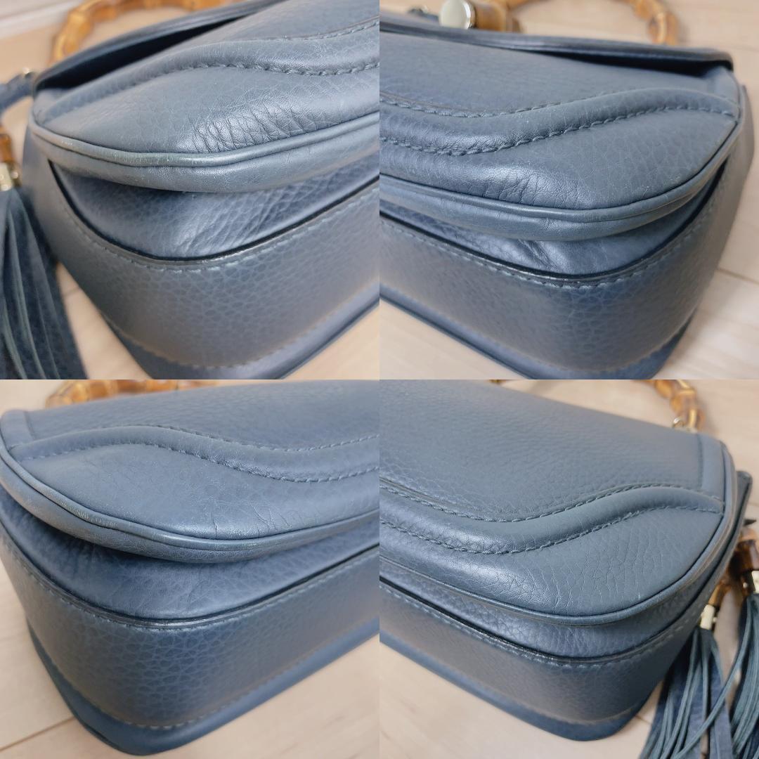 Gucci New Bamboo 2-Way Handbag Tassel — view 7