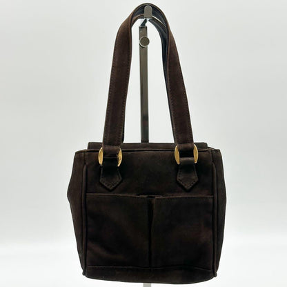 Gucci Vintage Suede Small Compact 2-Way Mini Shoulder — view 2