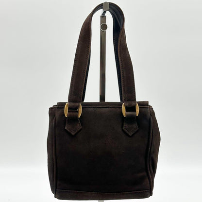 Gucci Vintage Suede Small Compact 2-Way Mini Shoulder — view 3