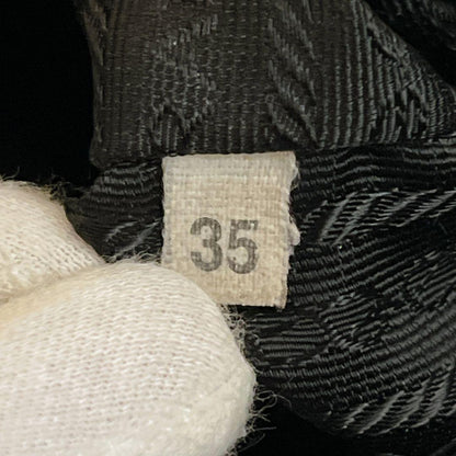 Prada Draw String Mini Backpack Triangle Logo Backpack Black Nylon Leather Y2k