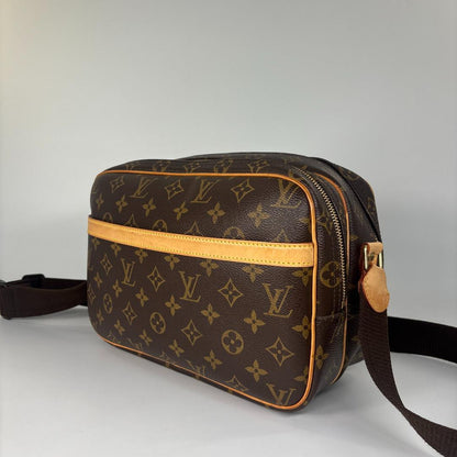 Louis Vuitton Monogram Reporter PM Shoulder Bag — view 2