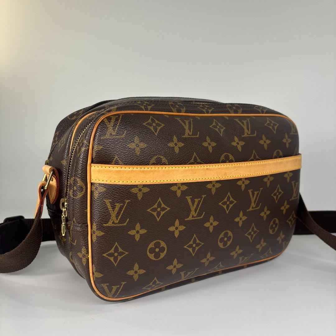 Louis Vuitton Monogram Reporter PM Shoulder Bag — view 3