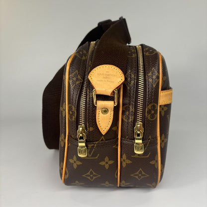 Louis Vuitton Monogram Reporter PM Shoulder Bag — view 4