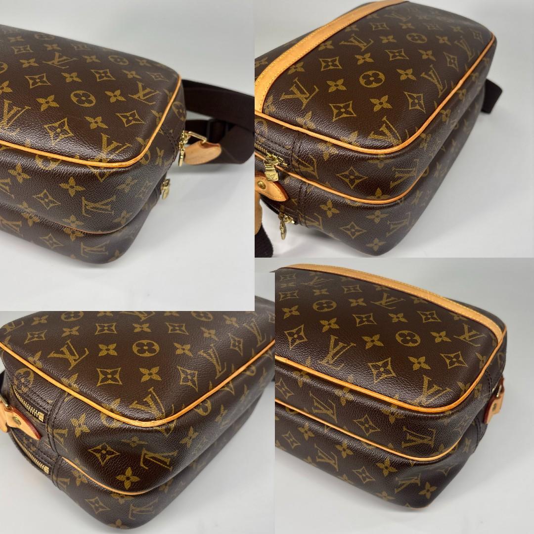 Louis Vuitton Monogram Reporter PM Shoulder Bag — view 7