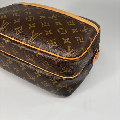 Louis Vuitton Monogram Reporter PM Shoulder Bag — view 8