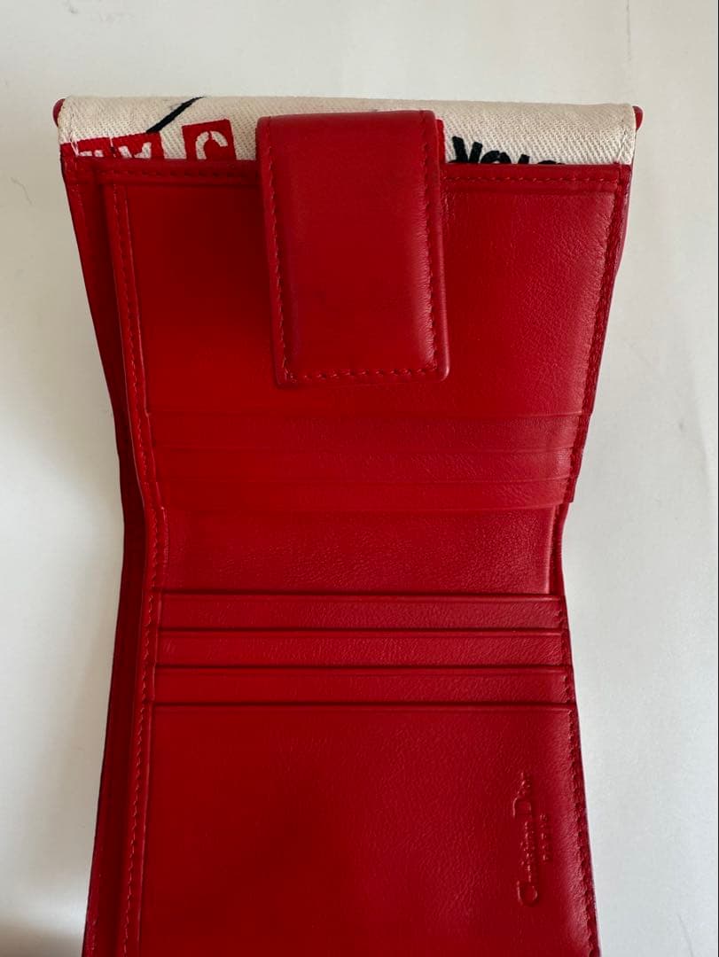 Dior Hardcore Record Print Bifold Wallet — view 8