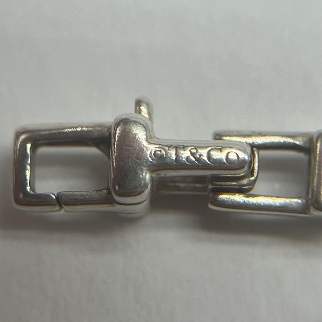Tiffany & Co Tiffany T Narrow Chain Bracelet Vintage 17 — view 6