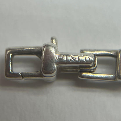 Tiffany & Co Tiffany T Narrow Chain Bracelet Vintage 17 — view 6
