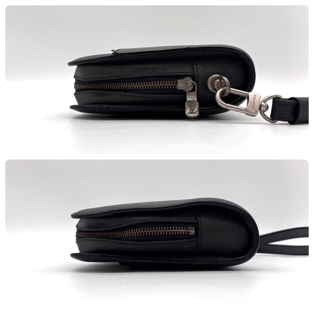 Louis Vuitton Taiga Baikal Clutch Ardoise — view 5