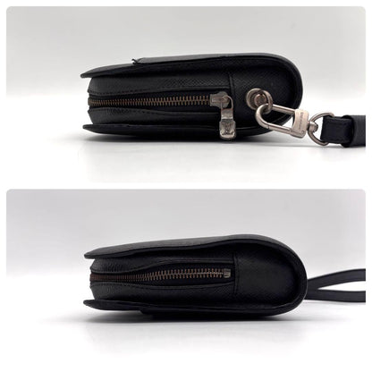 Louis Vuitton Taiga Baikal Clutch Ardoise — view 5