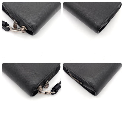 Louis Vuitton Taiga Baikal Clutch Ardoise — view 7