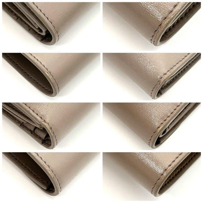 Celine Small Flap Wallet Triomphe Greige — view 7
