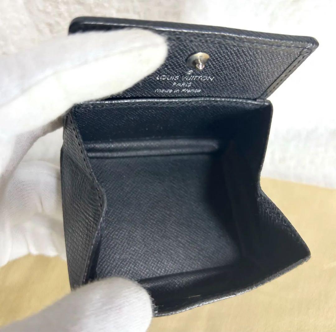 Louis Vuitton Taiga Coin Case Porte Monet Boite Coin Purse