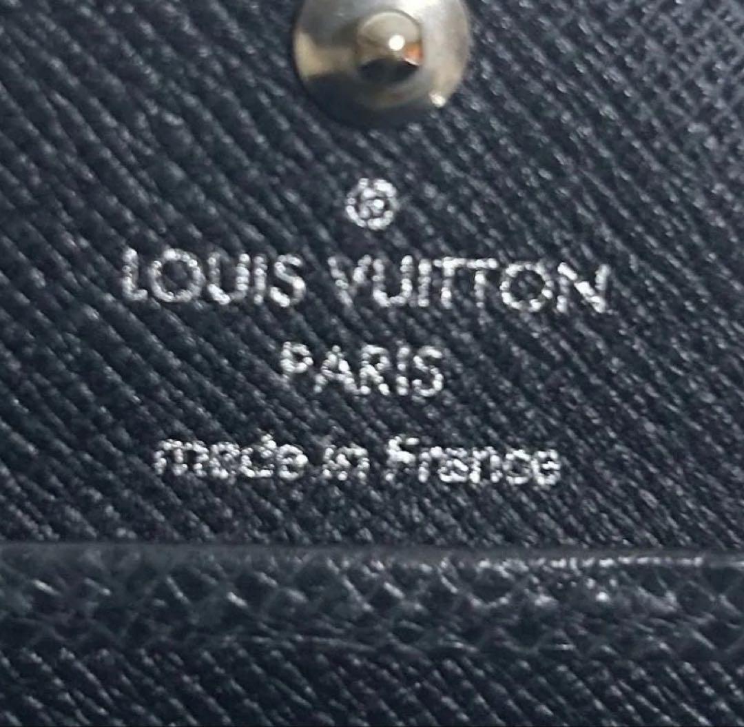 Louis Vuitton Taiga Coin Case Porte Monet Boite Coin Purse