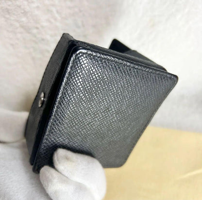 Louis Vuitton Taiga Coin Case Porte Monet Boite Coin Purse
