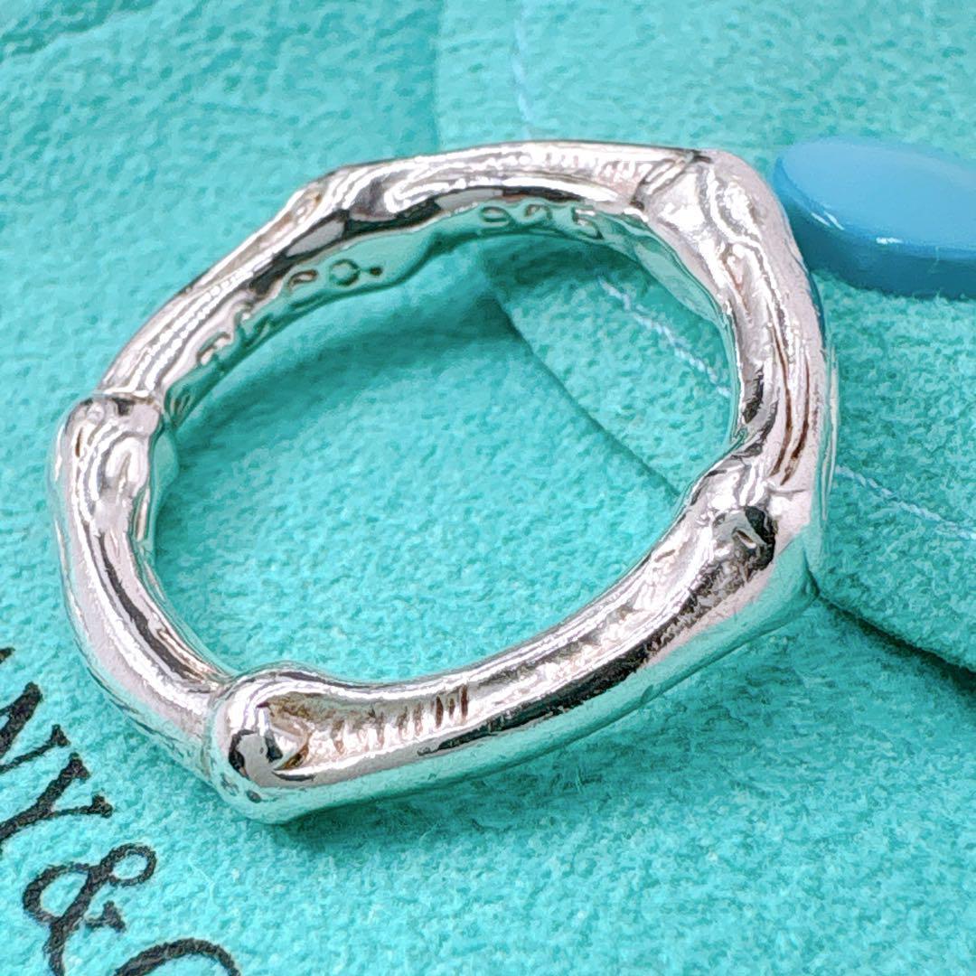 Tiffany & Co Bamboo Ring In 13 925 Silver