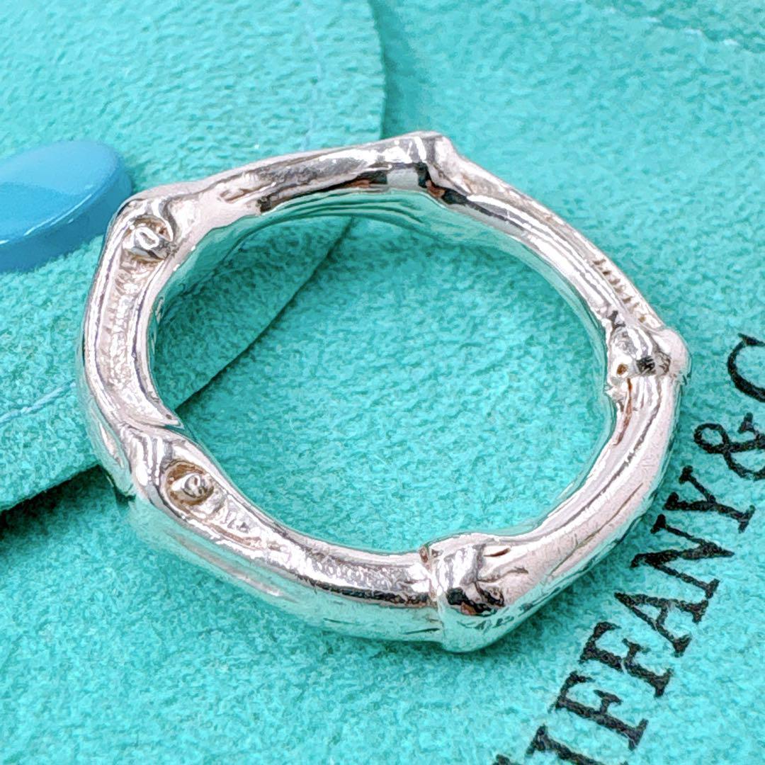 Tiffany & Co Bamboo Ring In 13 925 Silver