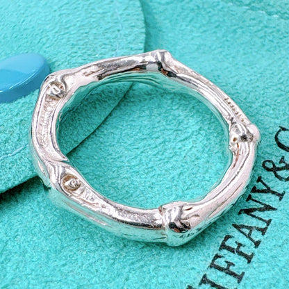 Tiffany & Co Bamboo Ring In 13 925 Silver