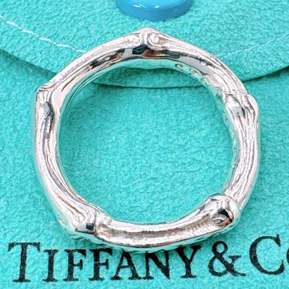 Tiffany & Co Bamboo Ring In 13 925 Silver