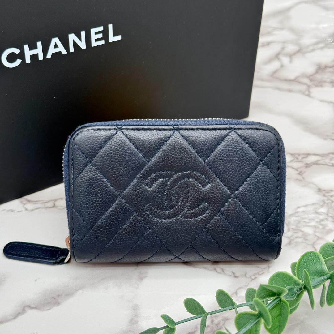 Chanel Stitch CC Coin Case Card