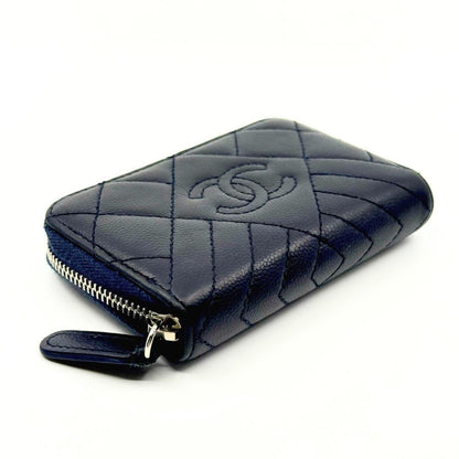 Chanel Stitch CC Coin Case Card — view 7