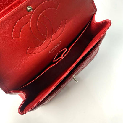 Chanel Double Flap Matelasse Shoulder Bag Turnlock