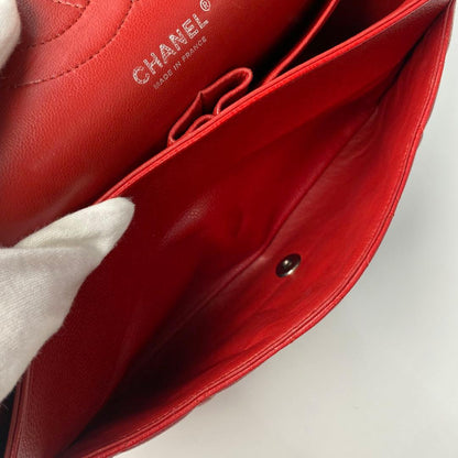 Chanel Double Flap Matelasse Shoulder Bag Turnlock