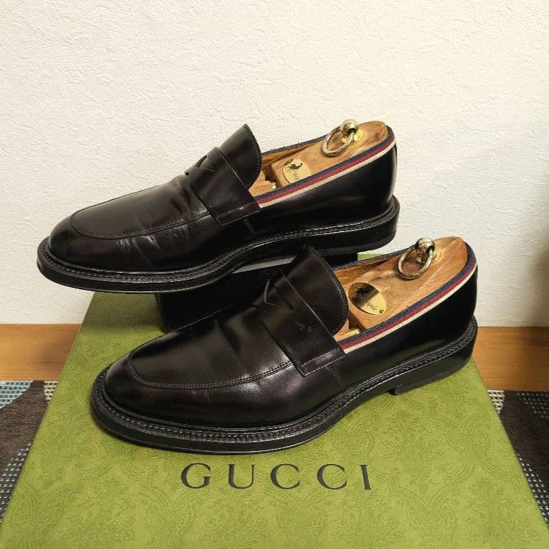 Gucci Coin Loafers Black 7