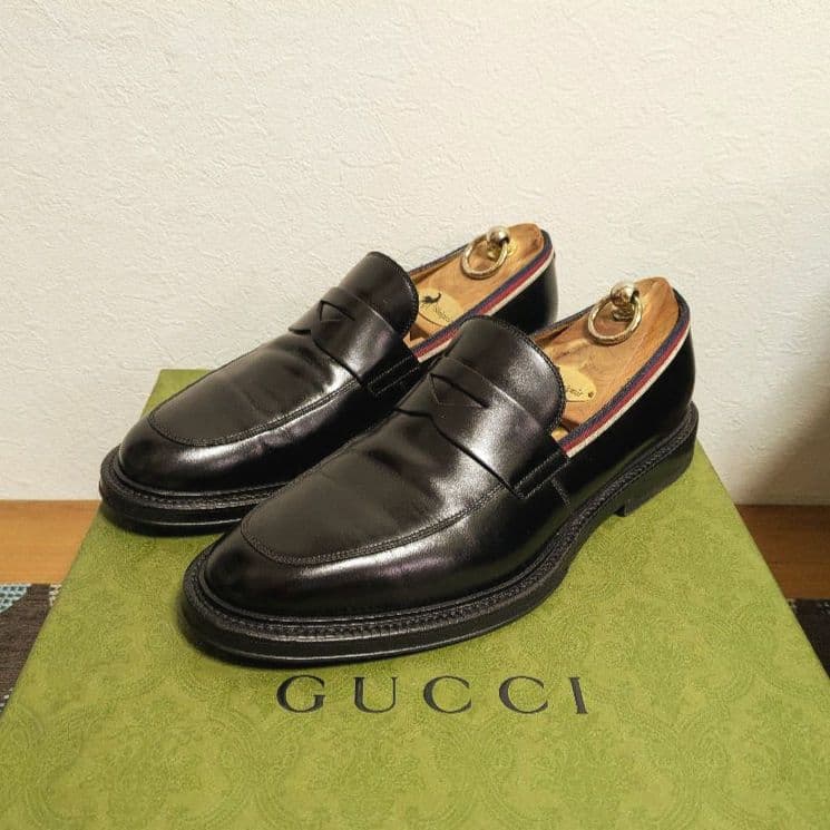 Gucci Coin Loafers Black 7
