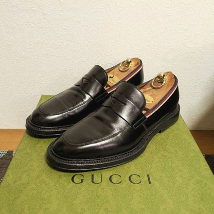 Gucci Coin Loafers Black 7