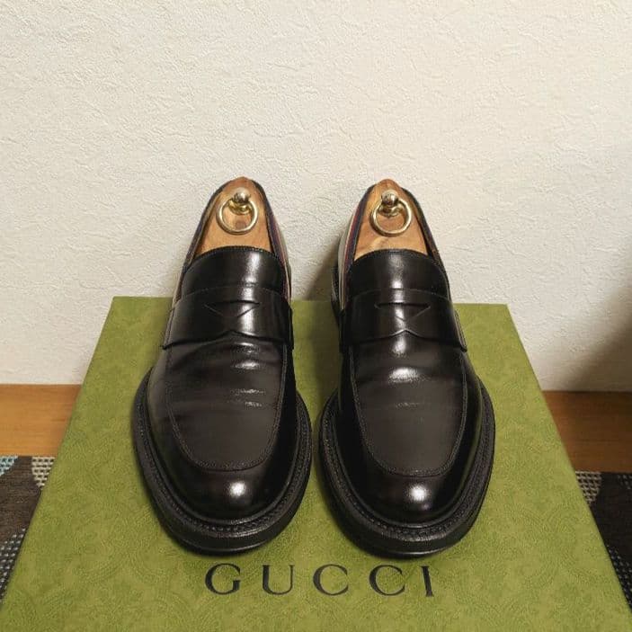 Gucci Coin Loafers Black 7