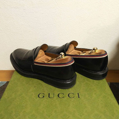 Gucci Coin Loafers Black 7